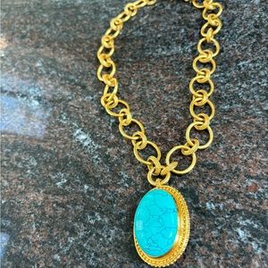 Julie vos  Sienna Stone necklace.